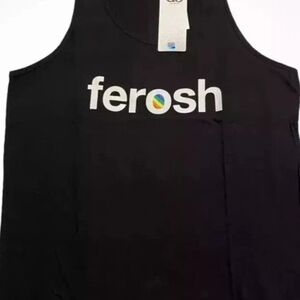 Queer Eue Black Ferosh Tank Top